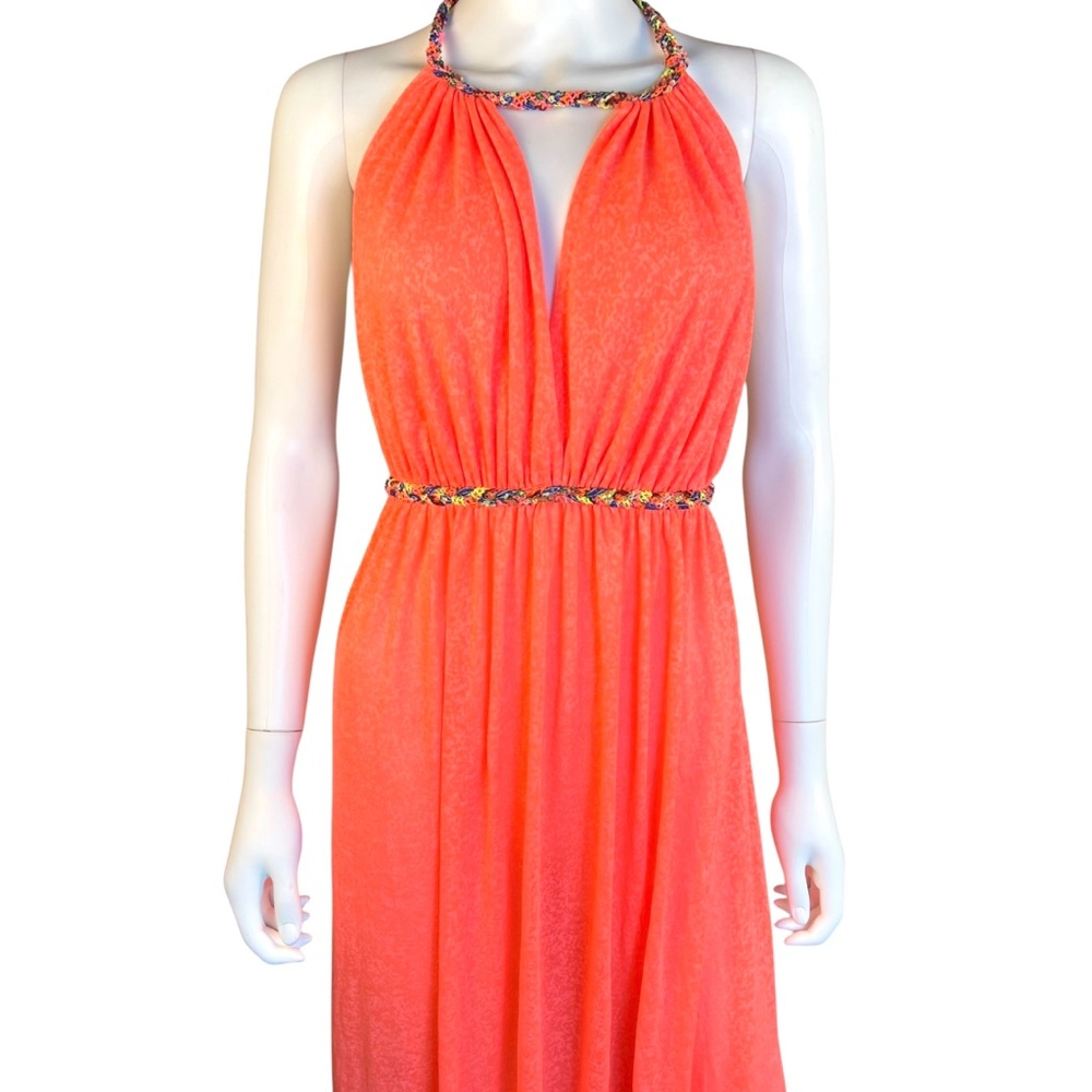 New Pitusa Athena Braided Back Maxi Sundress Small - Picture 3 of 12